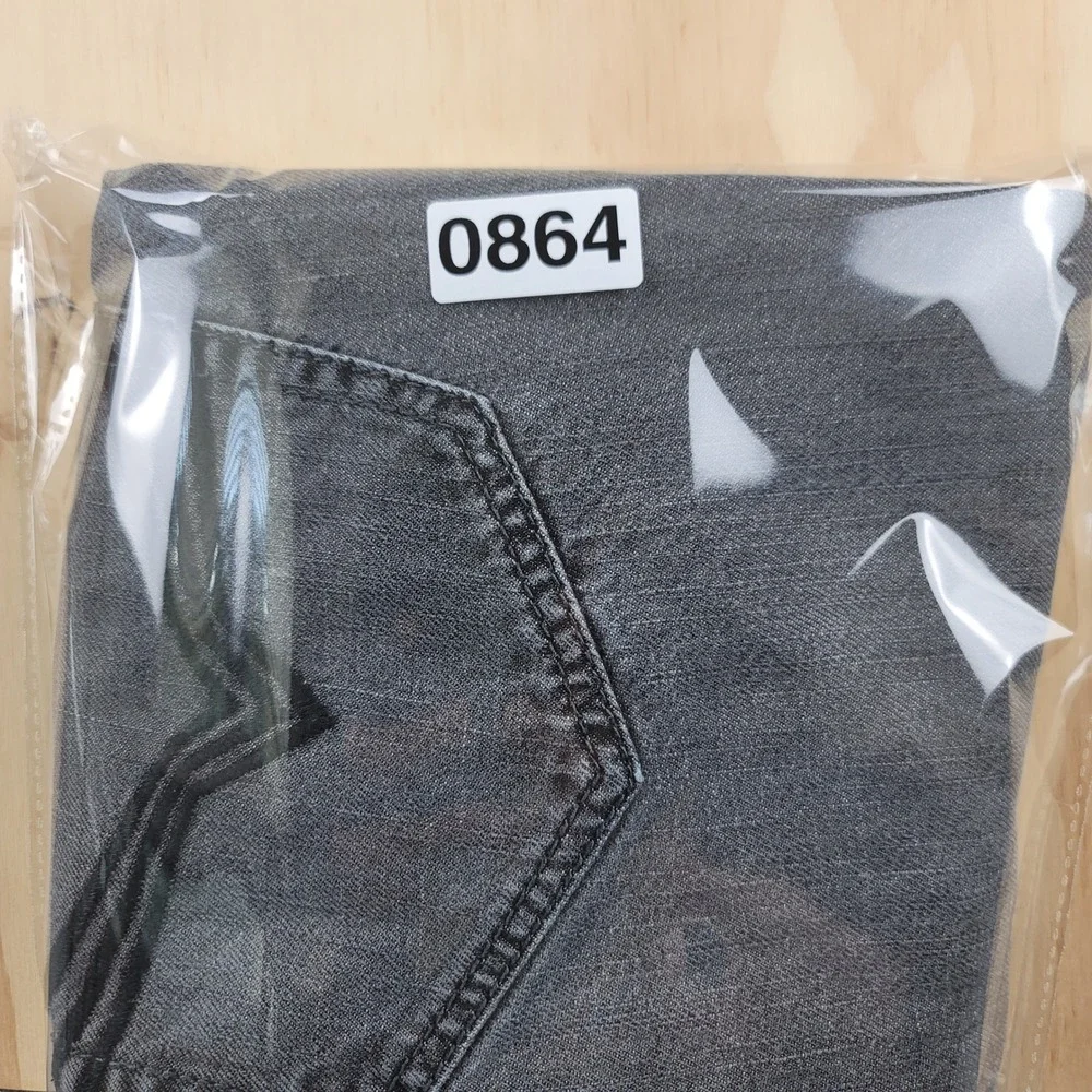 G BY GUESS Joey Low Bootcut Jeans Mens 34x28.5 Gray Denim Pants